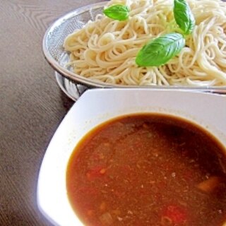 つけ麺✿　カレー風味のツユ